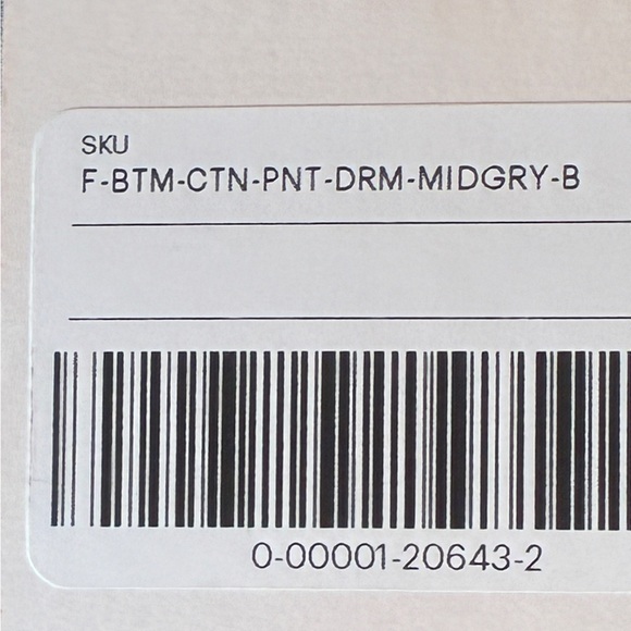 Everlane The Dream Pant Organic Cotton Blend Pull On Grey Size XL - Picture 13 of 15